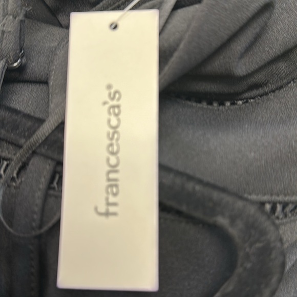 FRANCESCA’S Jacklyn Ladder Trim Mini Dress NWT - Picture 3 of 7